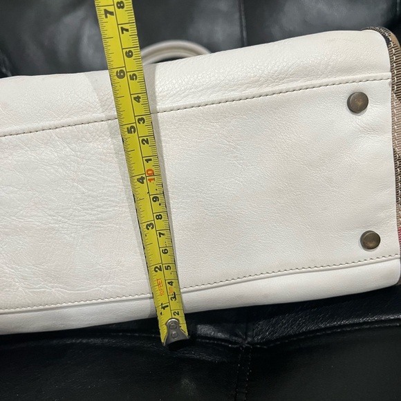 BURBERRY 💐 Roomy Leather Shoulder Hand bag Nova check trim - Picture 9 of 12